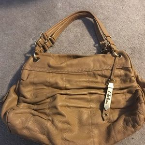 Cole Haan Handbag - Tan with duster bag